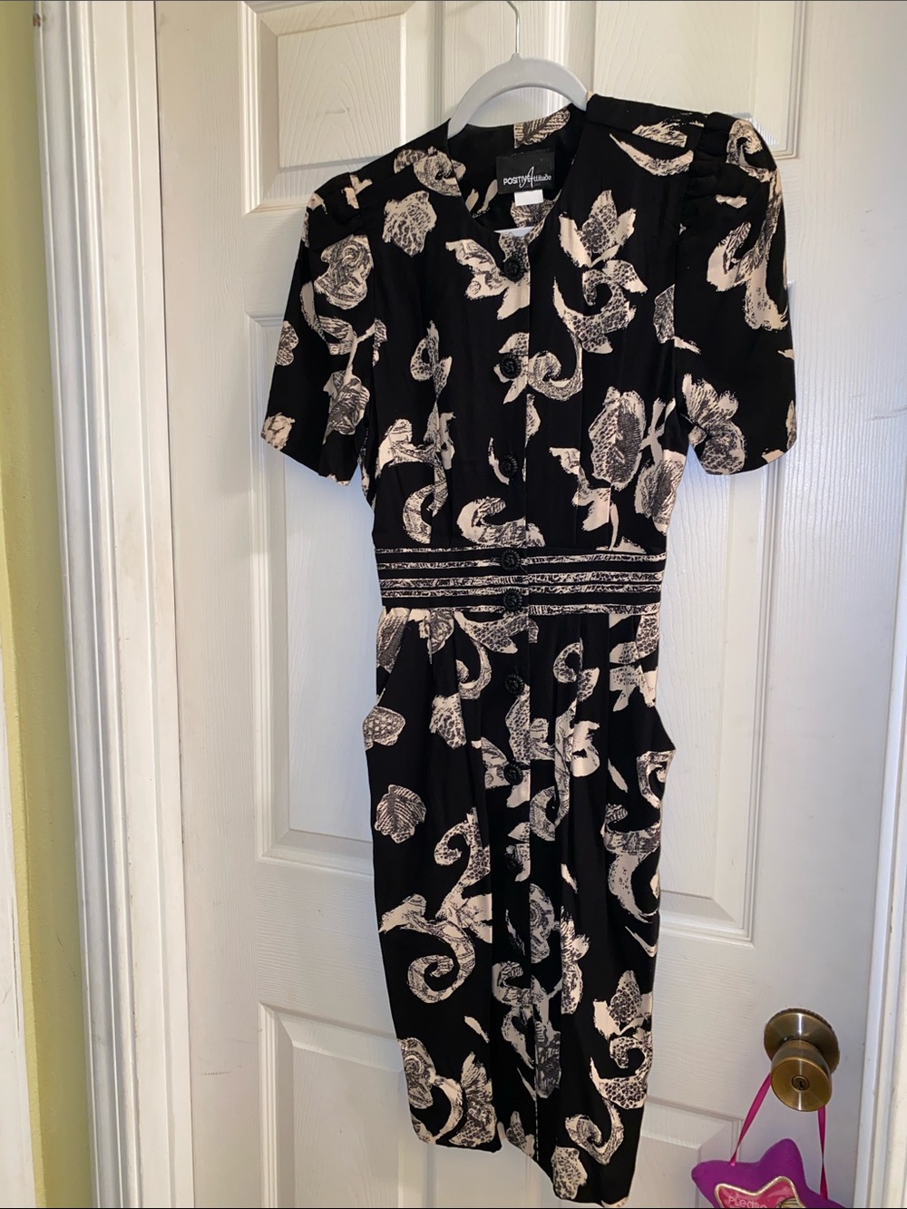 90s does 50s Wiggle Dress